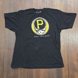 Liquid Blue‎ Grateful Dead XL Steal Your Base Shirt Pittsburgh Pirates Skull USA